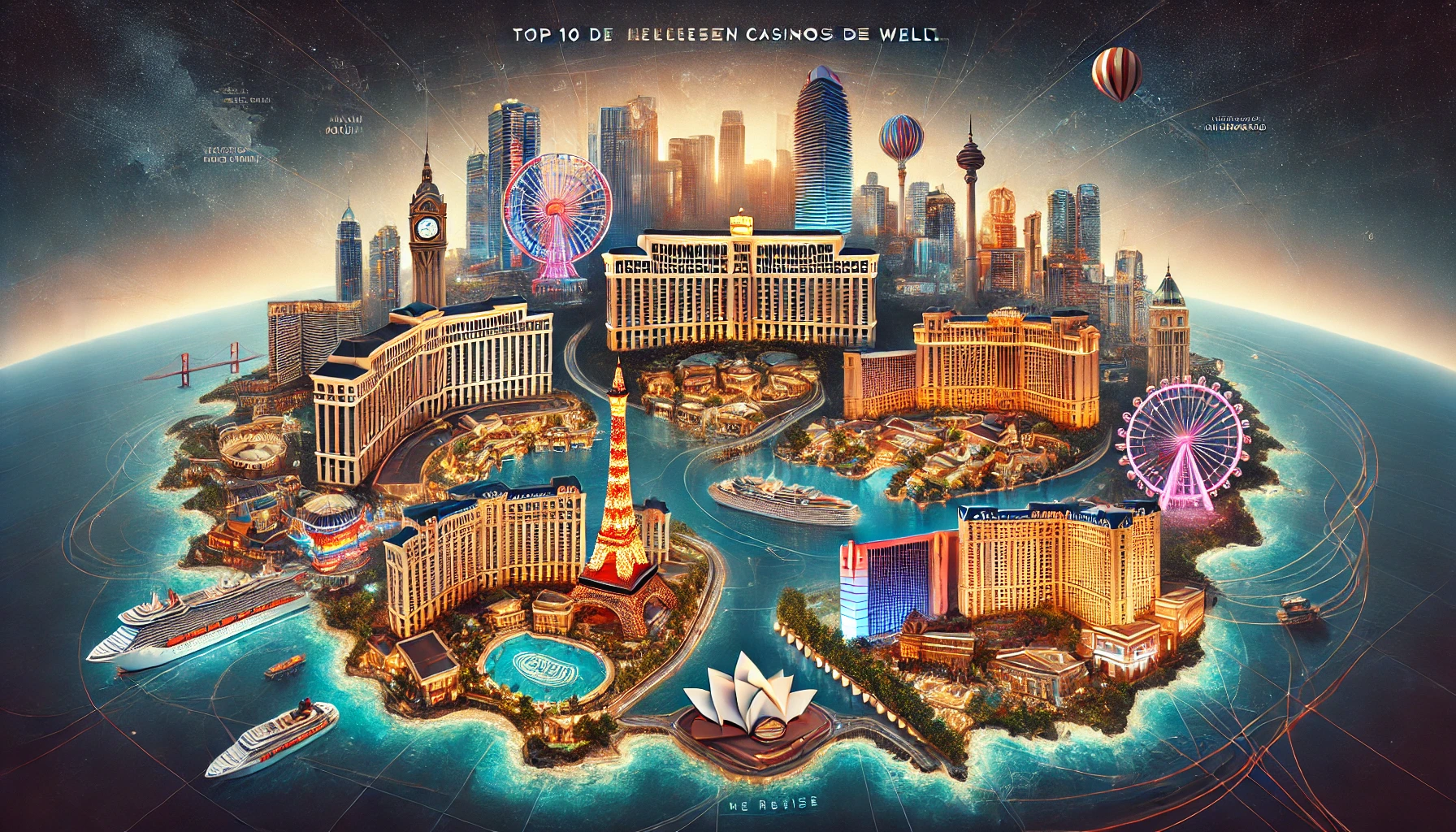 Top 10 der berühmtesten Casinos der Welt: Eine Reise um den Globus